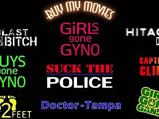 Lesbian Gets Mandatory Hitachi Orgasms From Doctor Tampa