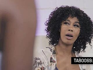 hot black stepmom misty stone has threesome sex with her stepdaughter daya knight and stepson