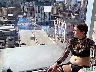 crazy squirting from filthy slut outdoors in public