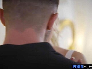 Pornfidelity Squirting Stunner Angie Lynx Gets Hardcore