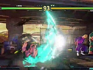 juri han barefoot skin vs cammy modded fight