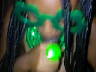 Sloppy Ebony Deepthroat Holiday
