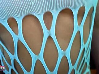 Mercedez busty brunette milf eager rimjob messy bj passionate swallow