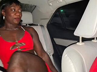 Uber driver paid with ass and pussy