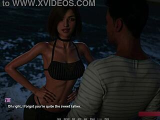Dominos beach 13 zoe hj bj and fingering