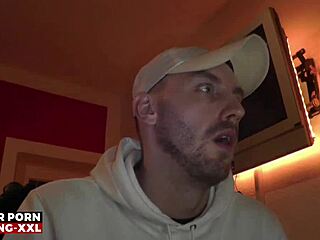 Prollking xxl alpha bad guy sniffs sneakers and socks
