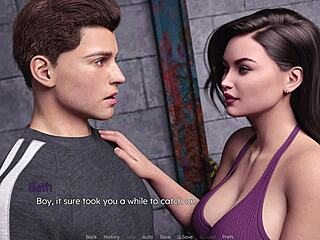 Getting intimate in this dating game episode