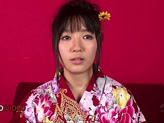 Chiharus Japan Blowjob Kimono Fuck