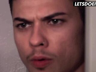 Anastasia teases and pleases her horny roommate. horny hostel
